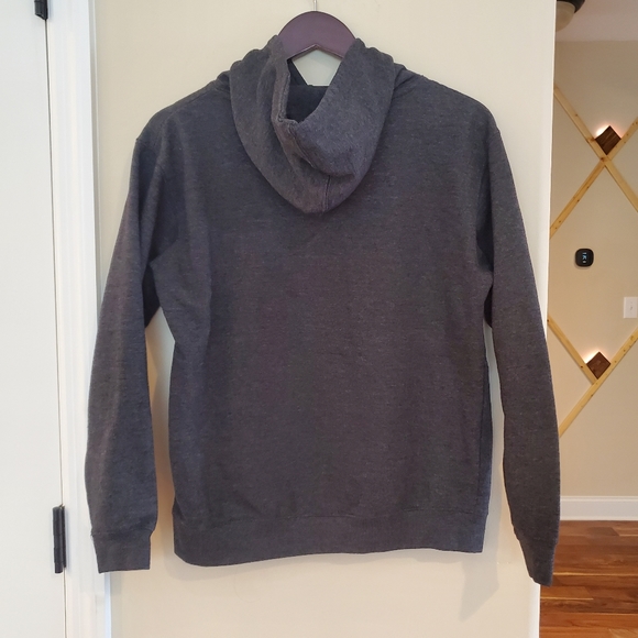 Bear Bus Charcoal Hoodie Pacific Northwest Vibes Kangaroo Pocket Large - Picture 5 of 12